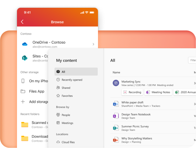 Keep all your files safe in the cloud with lease packet Microsoft 365