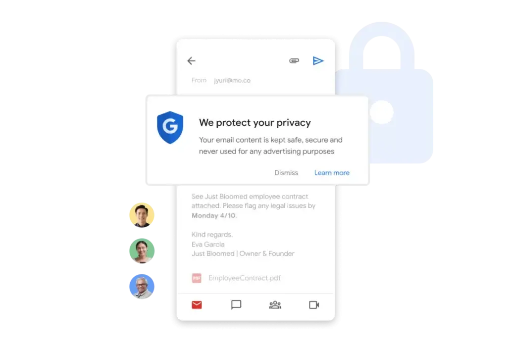 Protect your business with enterprise grade security with lease packet