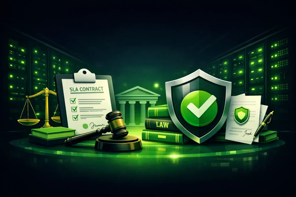lease packet SLA and Legal